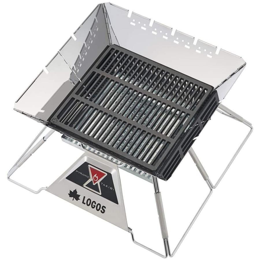 予約販売品 ロゴス Logos ピラミッド アイアンロストル Xl ブラック 約 33 33 0 8cm 在庫限り Zoetalentsolutions Com