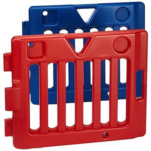 17円 贈り物 日本育児 ベビーサークル ミュージカルキッズランドdx専用 拡張パネル 赤パネル 青パネル 2枚セット 6ヶ月 3歳半対象 キッズランド