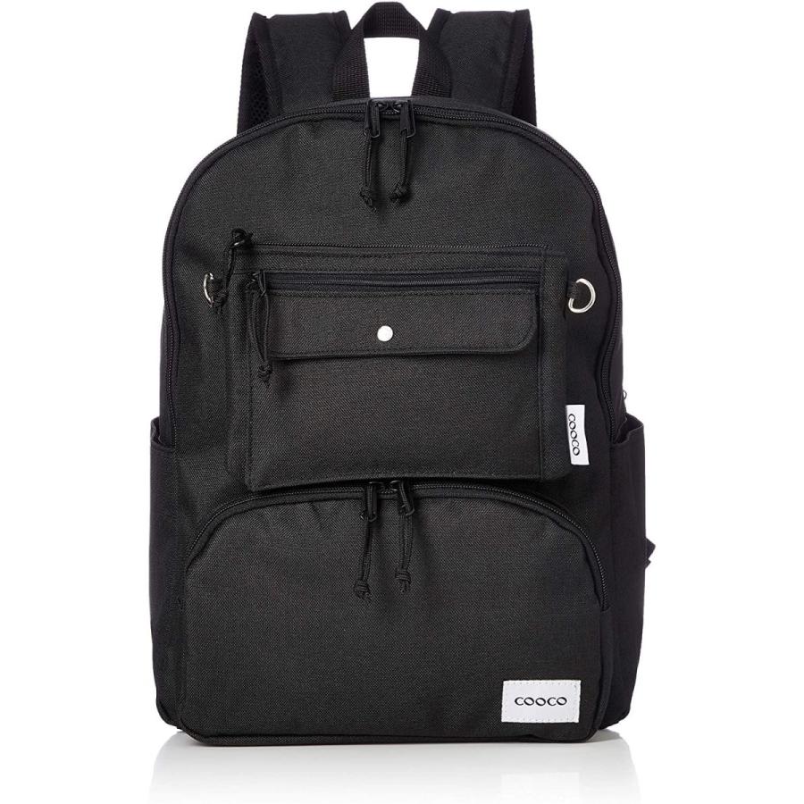 売れ筋アイテムラン ブラック Web限定 リュック パスケース付 クーコリール Cooco 旅行かばん 小分けバッグ Www Solidarite Numerique Fr
