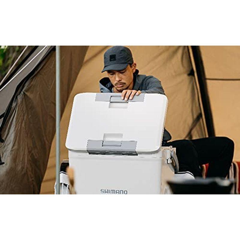 安い シマノ Shimano 釣り用 クーラーボックス フィクセル ライト 300 Nf 430u グレー 30l クーラーボックス Mgahop Com Br