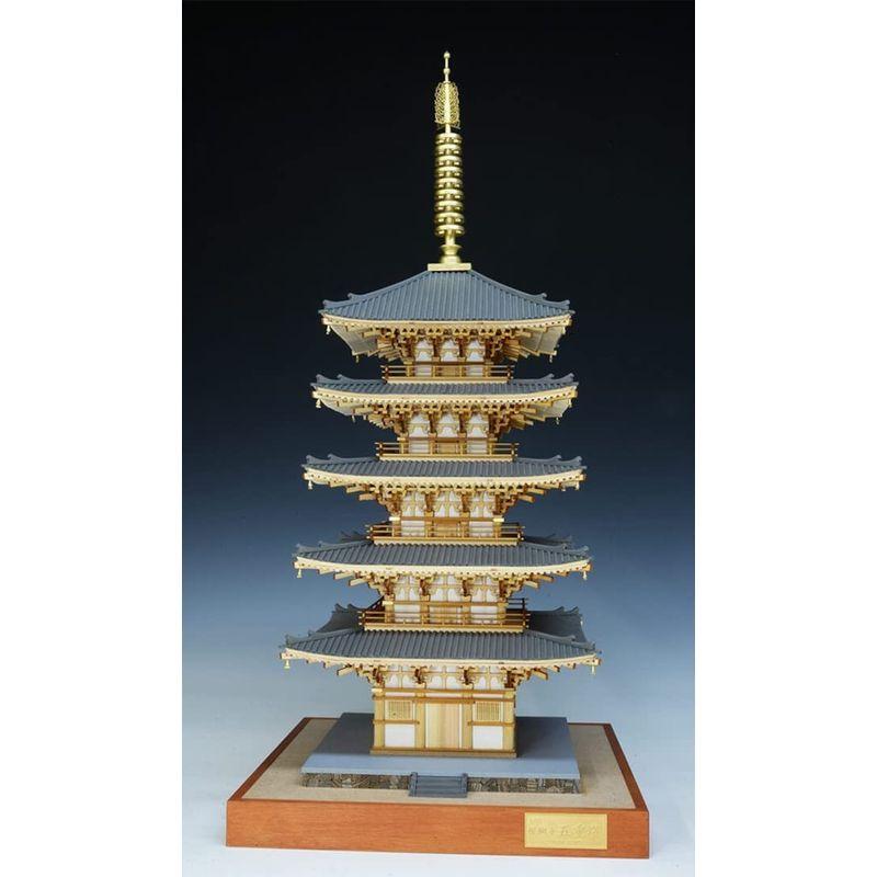 ウッディジョー 75 醍醐寺 五重塔 木製模型 組み立てキット 4560134352865 建物