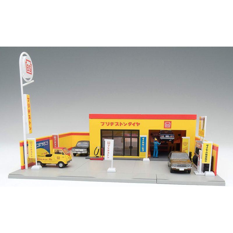 本日価格！！ トミーテック トミカラマ ヴィンテージ 1/64 05b タイヤショップ (ブリヂストン) ミニカー用 ABS樹脂製 アクセサリー 完成品 【W1661642777】(10433円)