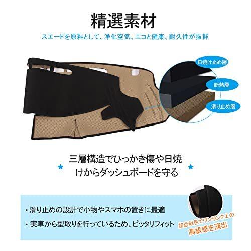 以上節約 Vehsun ダッシュボードマット ホンダ 新型 N Box Jf3 Jf4 適用 スエード素材 両面テープ付き 車 ダッシュボードカバー 車内 保護マット 内装パーツ サンシェード Pontegiorgi It