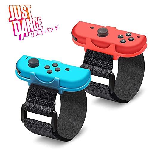 Just Dance 2023/2022/Zumba de 対応 リストバンド コントローラー グリップ 最新改良モデル 2 in 1