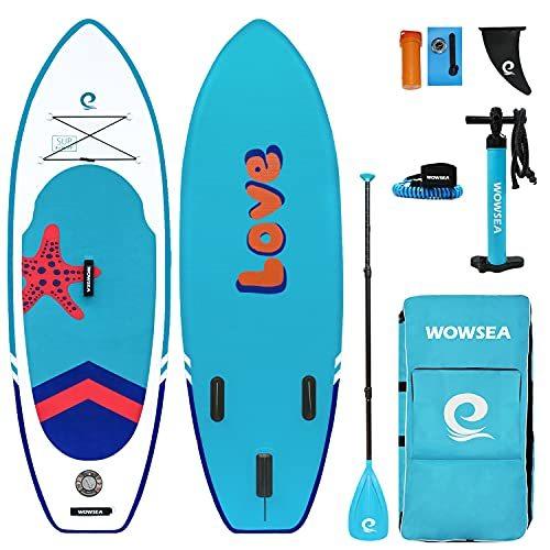 WOWSEA SUP サップボード 78 インフレータブル スタンドアップパドルボード ショート サーフボード フルセット