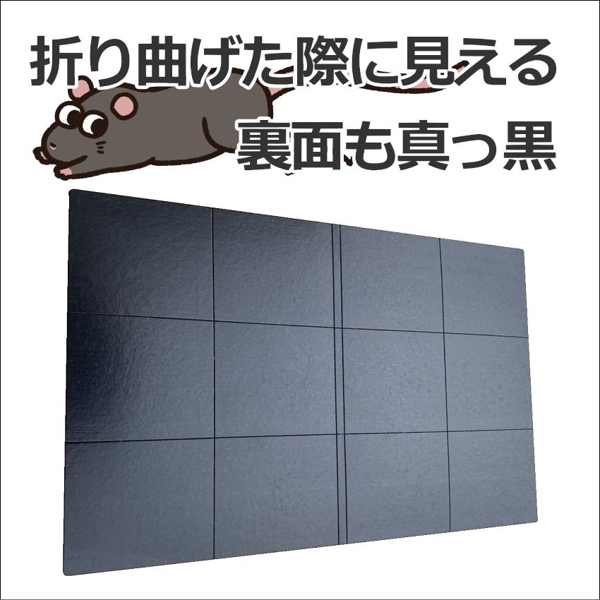 業務用ネズミ粘着シートプロボードL99両面黒100枚 ねずみ駆除 捕獲器 退治の画像