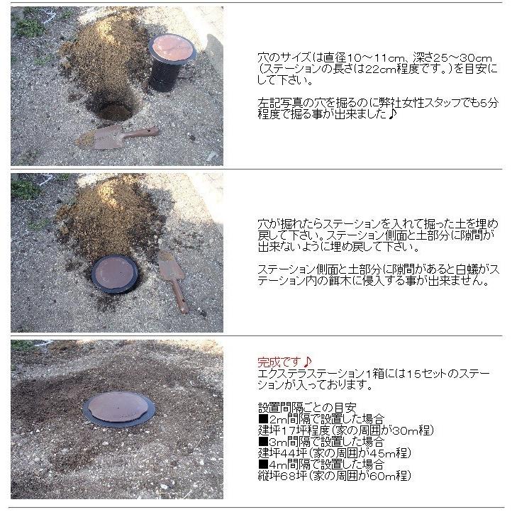 レクイエム2kg入り エクステラステーション用毒餌 シロアリベイト工法