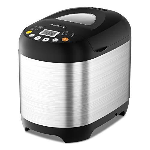 55 以上節約 Rozmoz ロズモズ Rb10 ホームベーカリー タイマー付き パン作り 19メニュー レシピ付き 1斤 1 5斤 2斤 焼き色調整 ブ 希少 Iniciatupyme Cl