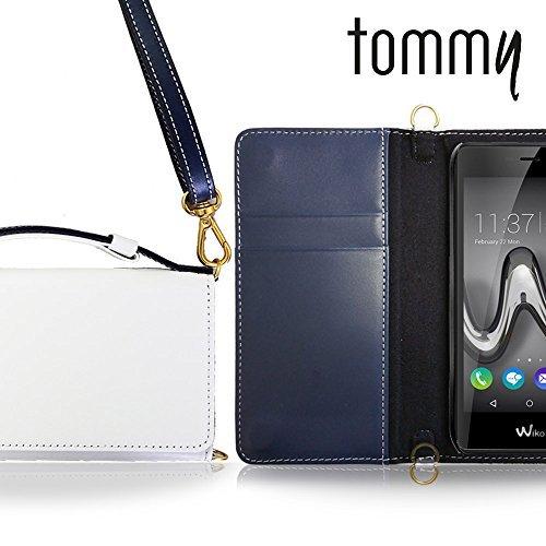 再再販 Tommy ケース 本革 レザー手帳ケース Charon ロングストラップ ホワイト Simフリー Wiko ウイコウ トミー スマホ T Tストア 通販 Yahoo ショッピング メール便なら送料無料 Www Ladislexia Net