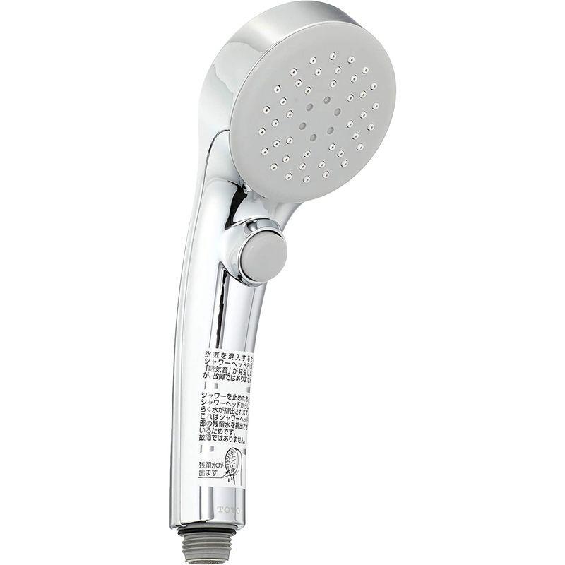 TOTO エアイン・クリックシャワーヘッド (メッキ丸型・取替用) THC57C エアイン クリックシャワーヘッド メッキ丸型 取替用 THC57C