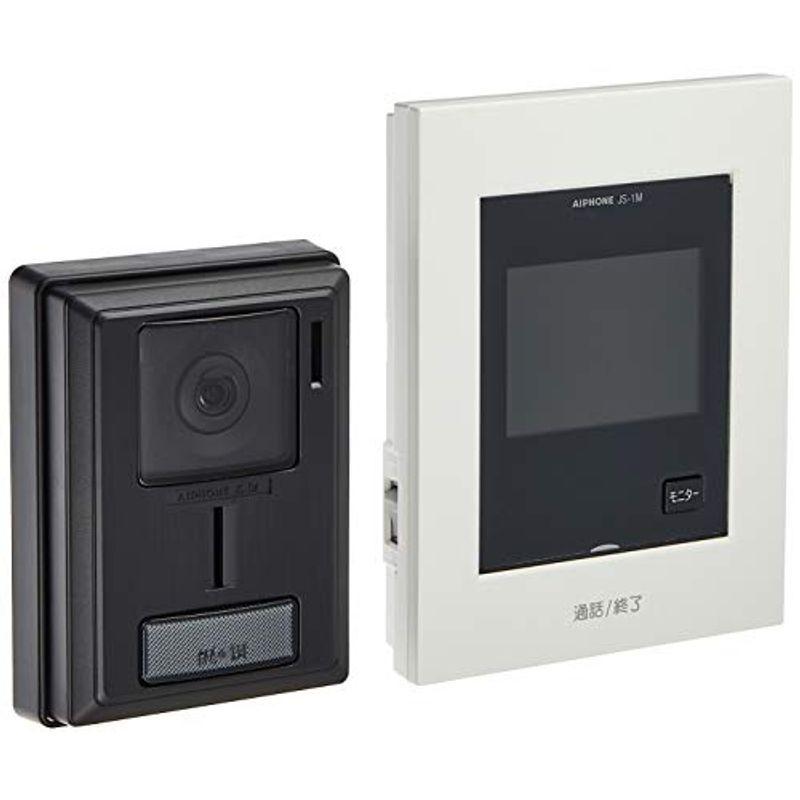 アイホン テレビドアホン シンプルデザイン AC電源直結式 JS-12