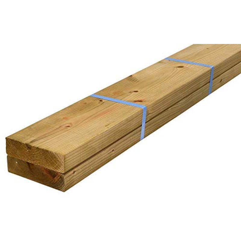 スターワン 防腐木材 約304×3.8×14cm 970732 2個セット