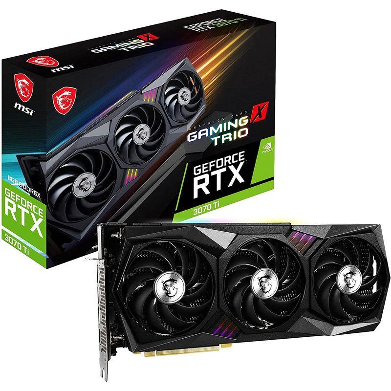 MSI GeForce RTX 3070 Ti GAMING X TRIO 8G グラフィックスボード VD