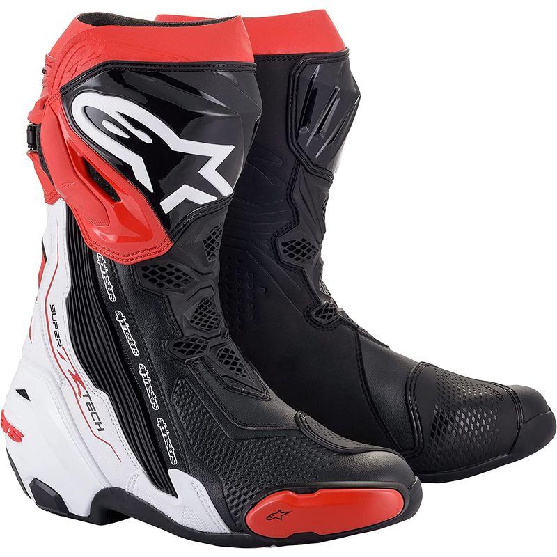 Alpinestars バイクブーツ ブラック ホワイト レッド EUR43 27.5cm