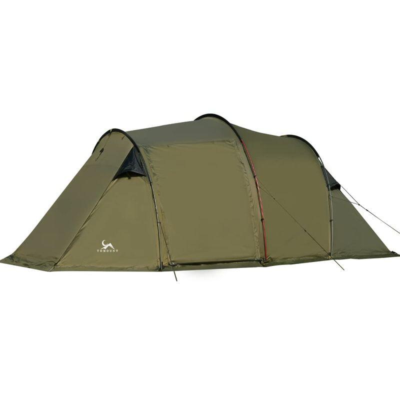 未使用 TOMOUNT トンネル テント 3~4人用 ブラック