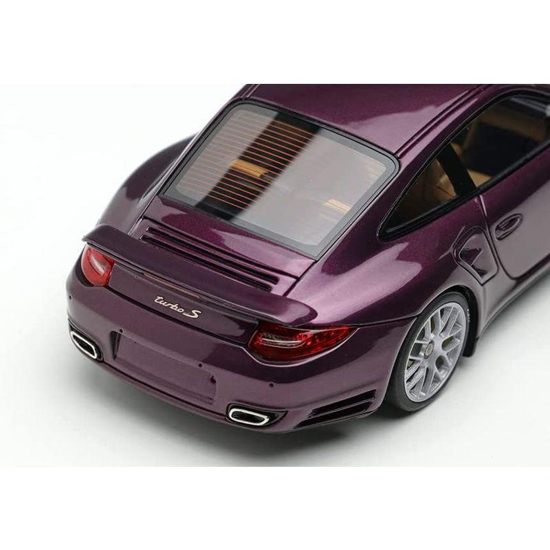 EIDOLON 1/43 ポルシェ 911 (997.2) Turbo S 2011 アメジスト