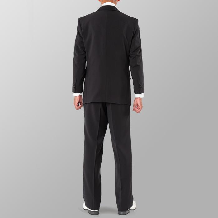 ツータック スラックス パンツ ブラック 黒 メンズ 男性 ゴルフ