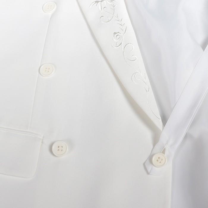 ステージ　衣装　ダンス用 ホワイトジャケット komudoristore_yc2710-fz218677462a6