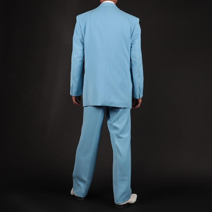 セット割 カラースーツ ダブル ライトブルー 水色 ステージ衣装