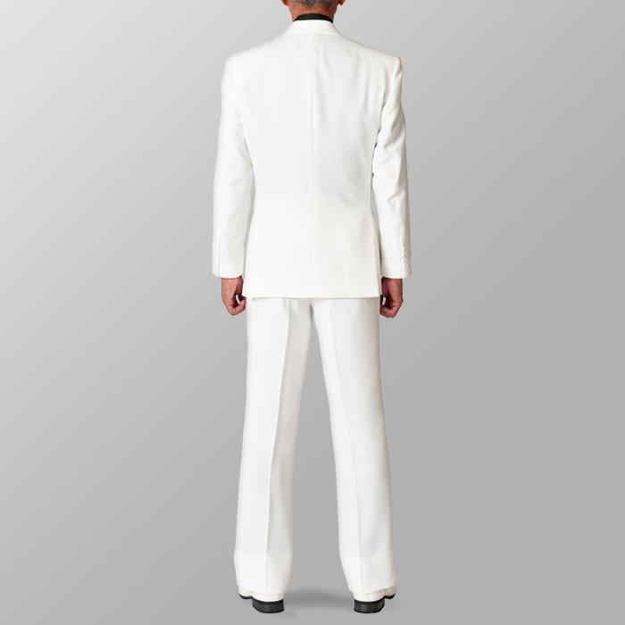 白 ジャケット ホワイト シングル メンズ 男性 やざわ ステージ衣装