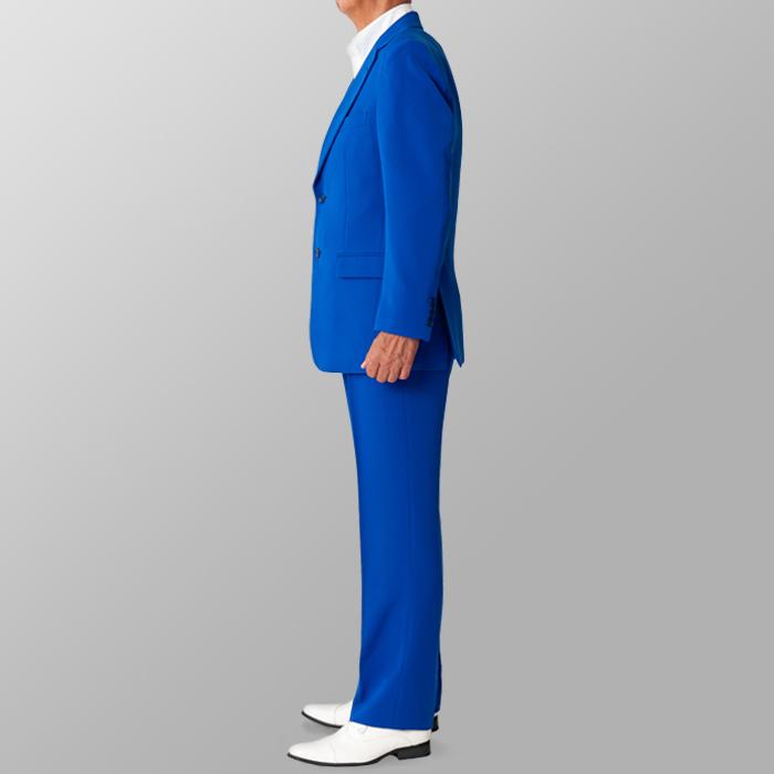 ステージ衣装 カラオケ衣装 メンズ 男性 ダンス ブルー 青 ジャケット