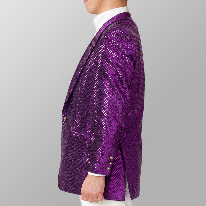 CHANEL スパンコールテーラードジャケット ピンクパープル系 CHANEL スパンコールテーラードジャケット ピンクパープル系