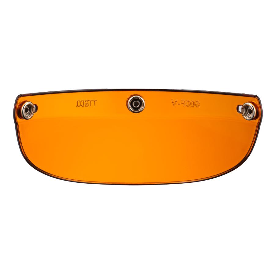 TT&CO. FIRST VISOR アンバー ジェットヘルメット バイザー フル