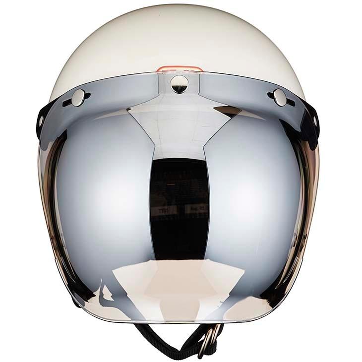 バブルシールド ライトスモーククリアミラー ジェットヘルメット フルフェイス ビンテージ 夜間使用可能 :bslscm:TTCO.Yahoo!店 -  通販 - Yahoo!ショッピング