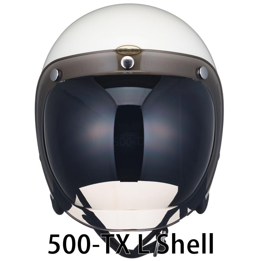 MOONEYES ジェットヘルメット クリーム　バブルシールド付き MOONEYES ジェットヘルメット クリーム バブルシールド付き