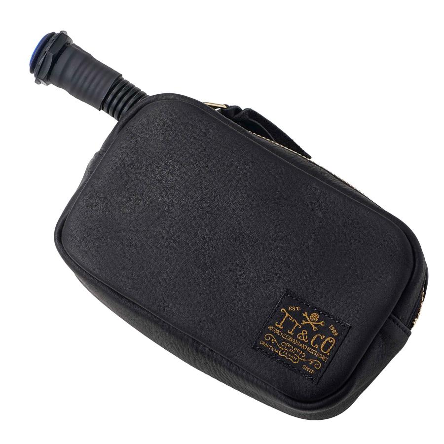 バイク用モバ充式ポータブルETC+レザーポーチセット : TT&CO.Yahoo!店