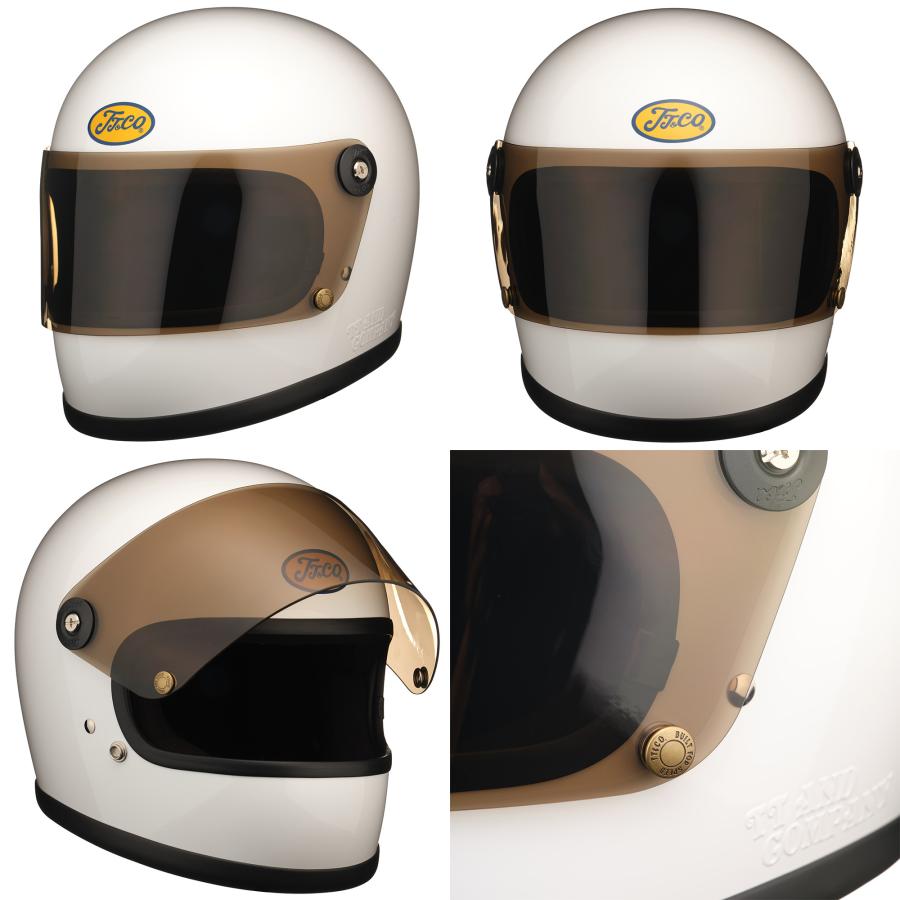 TT&CO. スター SG/DOT 専用シールド スモールフルフェイス TT&CO. スター SG/DOT 専用シールド スモールフルフェイス