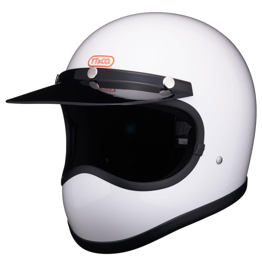 TT&CO. トゥーカッター 専用バイザー ブラック ジェットヘルメット