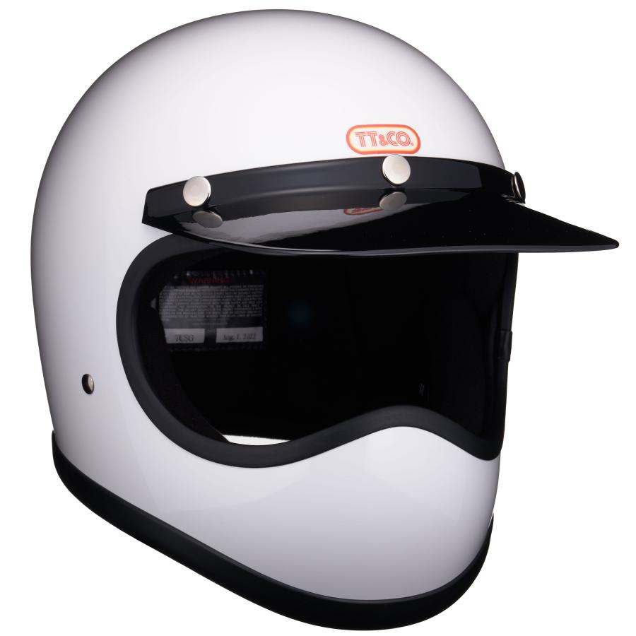 TT&CO. トゥーカッター 専用バイザー ブラック ジェットヘルメット