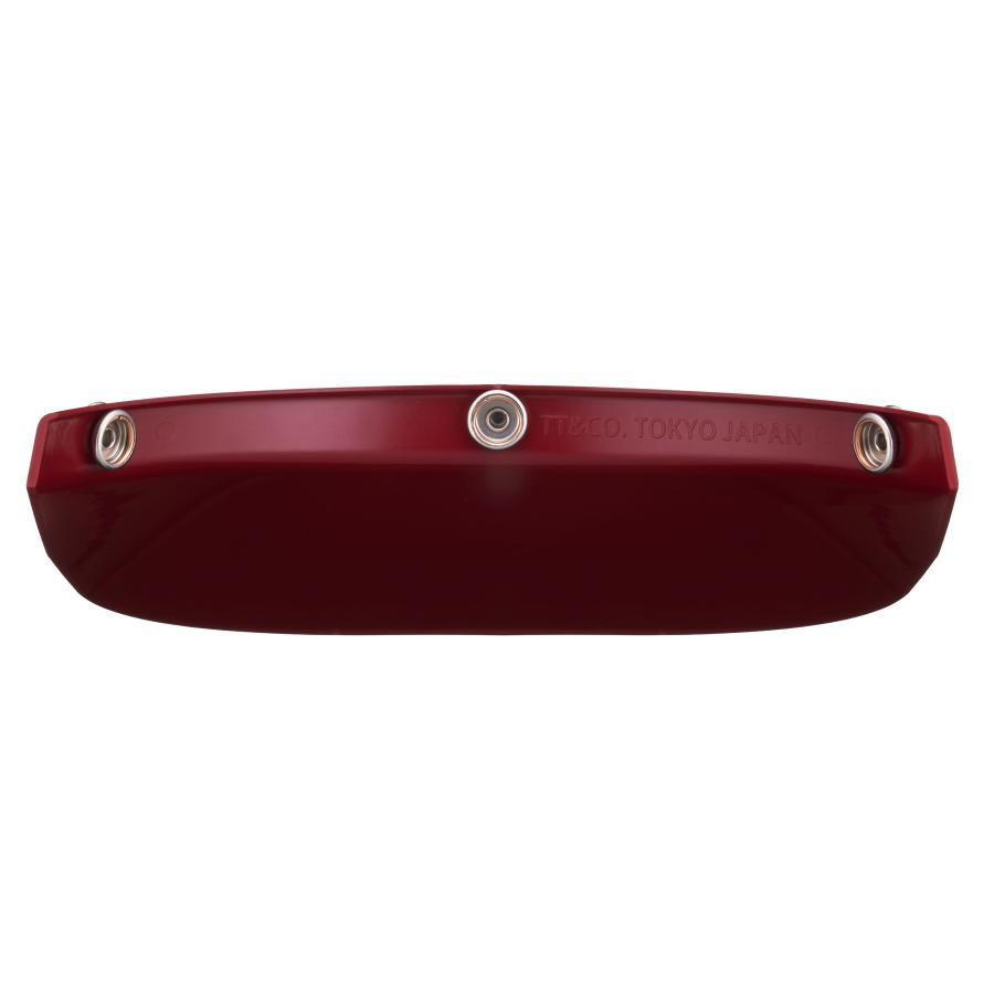 TT&CO. トゥーカッター 専用バイザー レッド ジェットヘルメット