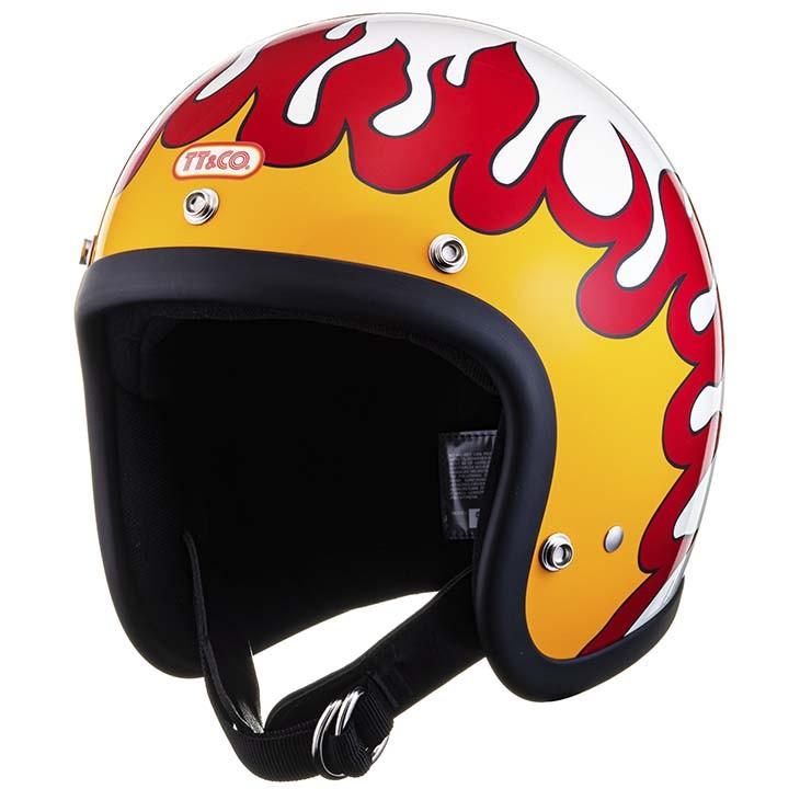 スーパーマグナム　VD-ファイヤー　スモールジェットヘルメット SG/DOT規格品｜ttandco｜02