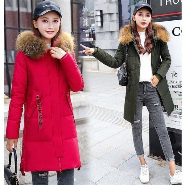 品質保証書付 ダウンジャケット レディース ダウンコート ファー スリム ファー付き アウターフード 冬 防寒 買取 比較 Superavila Com