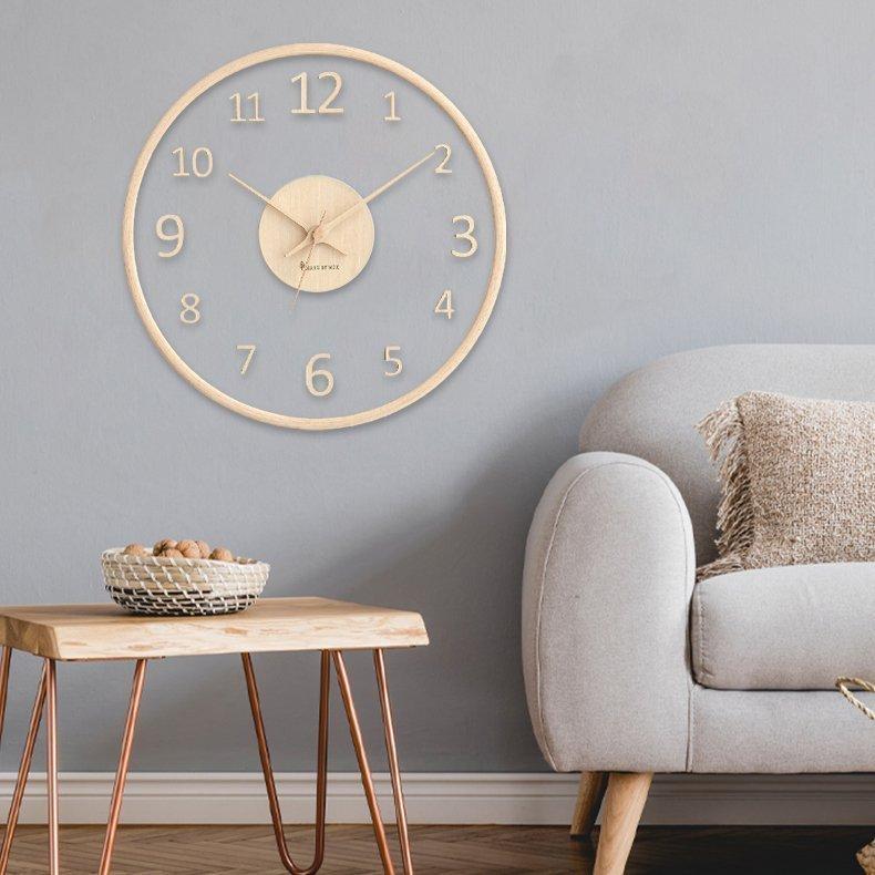 壁掛け時計 掛け時計 おしゃれ 時計 静音 デジタル 北欧 シンプルなデザイン お洒落 見やすい 子供部屋 リビング モダン インテリア飾り Pa8 Ttapストア 通販 Yahoo ショッピング