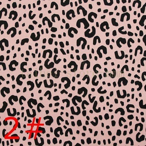 1単位 生地綿手芸ヒョウ柄レオパード柄可愛い布カットカジュアルオシャレ4色幅140 Pec0 Ttapストア 通販 Yahoo ショッピング