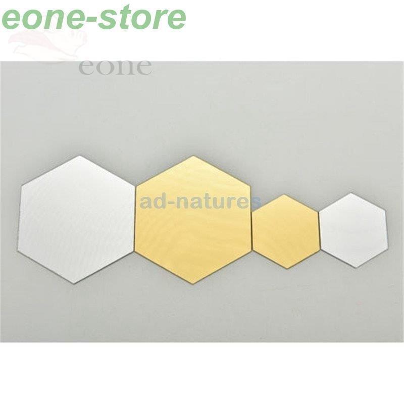 在庫あり 即出荷可 3ミラー 六角形 アクリル リムーバブル ウォールステッカー デカール 家の装飾 ウォールステッカー バリエーション B Www We Job Com