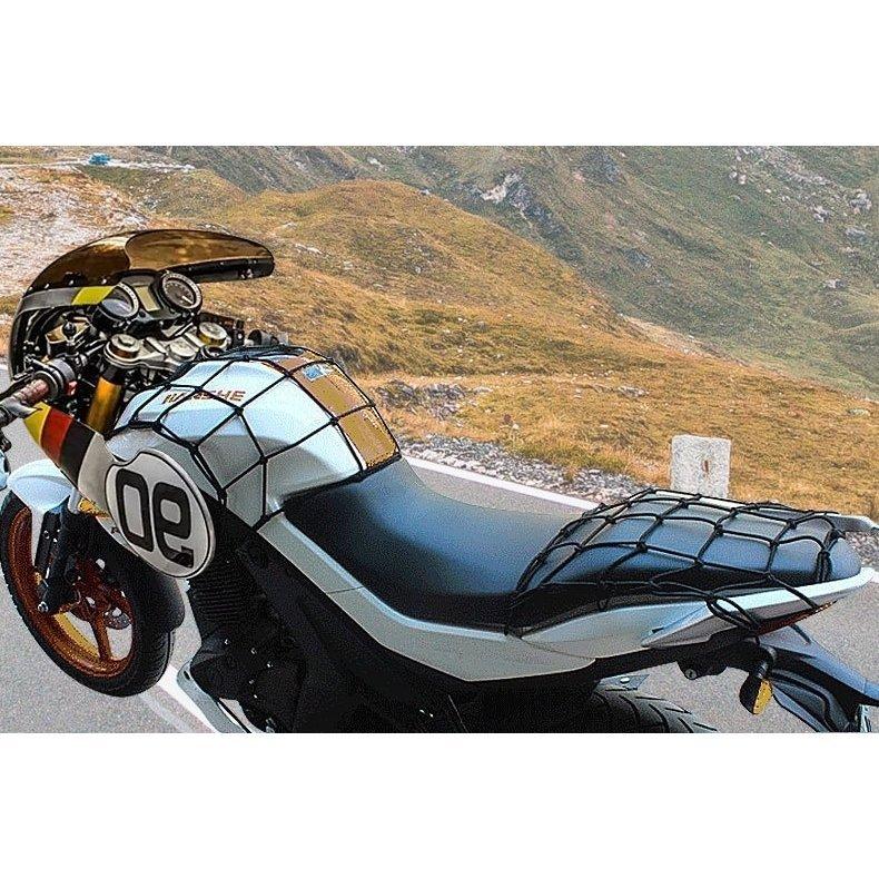 ツーリングネット バイク用品 40 フック付き キャリアネット カーゴネット バイクネット 網ネット ラゲッジネット ゴム 伸縮性 荷物固定 荷台 Pdd1f Ttapストア 通販 Yahoo ショッピング