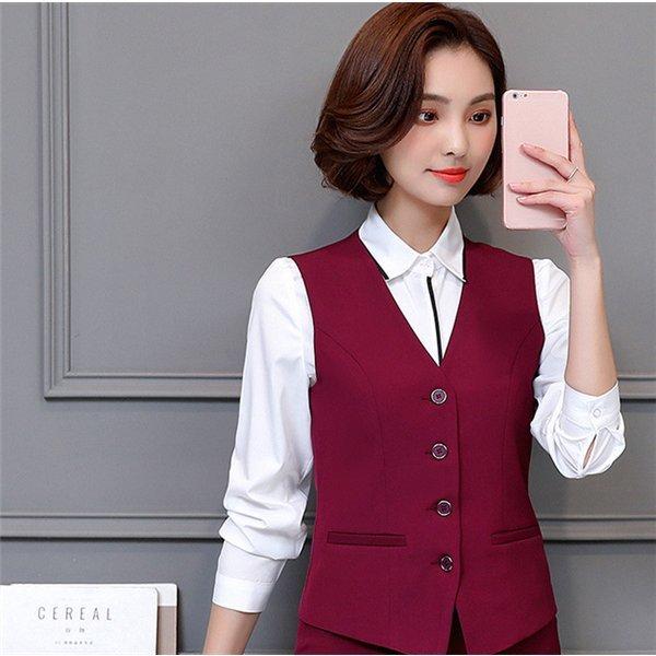 フォーマルベスト レディース ジレベスト 2点セット ベストスーツ 事務服 ジレ オフィス ビジネス 通勤 無地 制服 就活 上品 高級感 Pfa91 Ttapストア 通販 Yahoo ショッピング