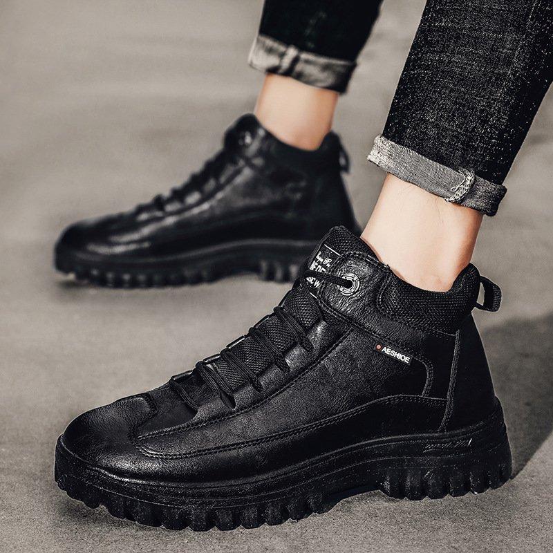 新着商品 ブーツ ワークブーツ メンズ ワークシューズ ミリタリーブーツ 革靴 Pu メンズ シューズ ブーツ シークレットシューズ コンフォートシューズ カジュアル 厚底 履きやすい 通勤 ワークブーツ ショートブーツ ツ 防寒ブーツ 秋冬 Www Threeriversofs Com