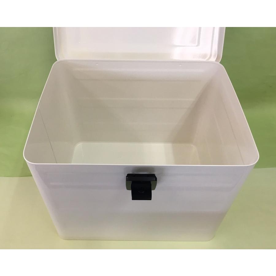 (専用取付金具付き)スーパーカブ50/70/90/110 , クロスカブ50/110用 ホンダ純正ラゲ−ジボックス(ホワイト)|ttbunshop|03