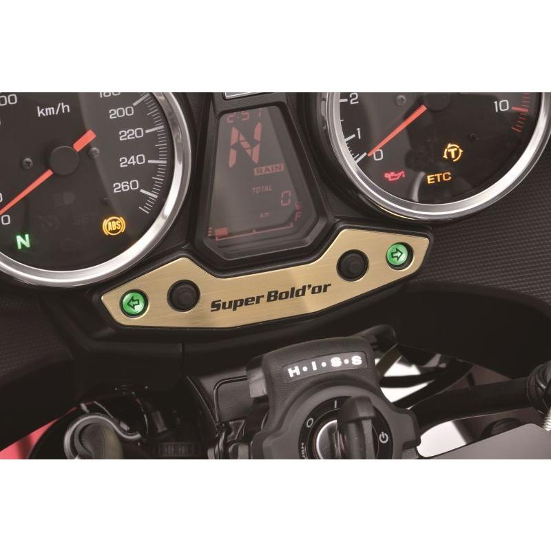 ホンダ純正 メーターパネル(シルバー) [CB1300ボルドール(’14〜) / CB400ボルドール(’14〜) 用]08F70-MFP-900ZB｜ttbunshop｜02