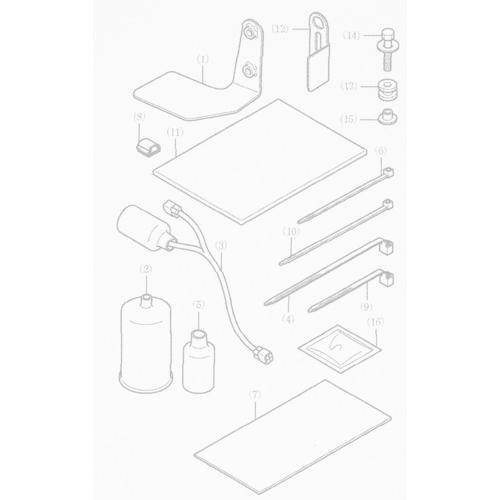 CBR250RR(MC51：’23〜) 専用アタッチメント付き 防犯アラームセット+取付説明書　　ETC同時装着可｜ttbunshop｜02