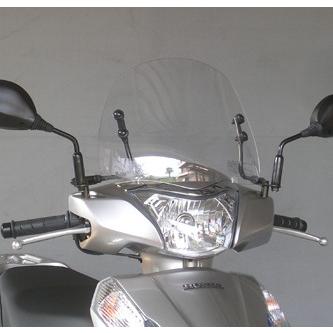 旭風防 - LEAD先んじる125(JF45：’17先立って)  用 旭精器製造所遊撃手バイザー LE-18 エアロバイザー-バイク