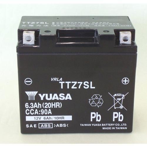 1年保証 台湾ユアサ TTZ7SL(初期充電済み)