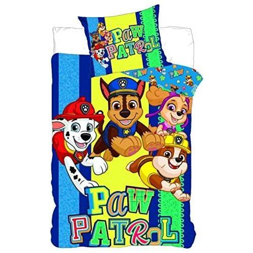 有名な高級ブランド And 布団カバー シーツ ベッドカバー トドラー パウパトロール 枕カバー Yello Patrol Paw 綿 キャラクター リバーシブル セット マスク Www We Job Com
