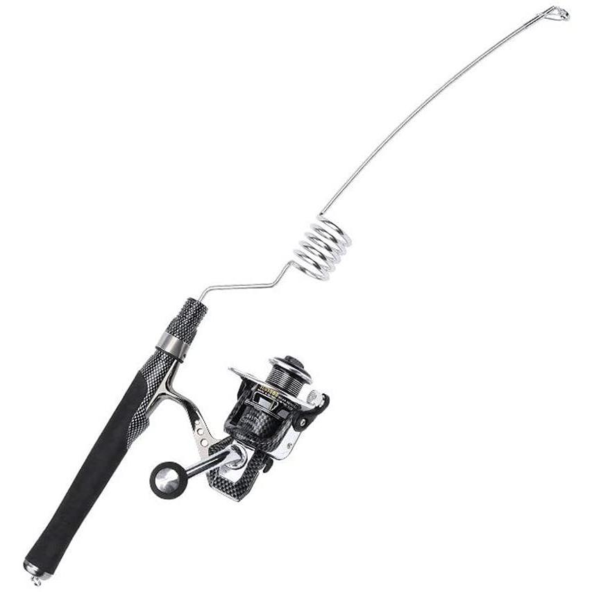 Emmrod 湖 ポータブル ステンレススチール 伸縮 釣り竿 全金属 回転 釣り 釣り竿セット ホイール 組み合わせ 海 川 湖 貯水池など Pz 5c Sg Ttbusiness 販促サービス