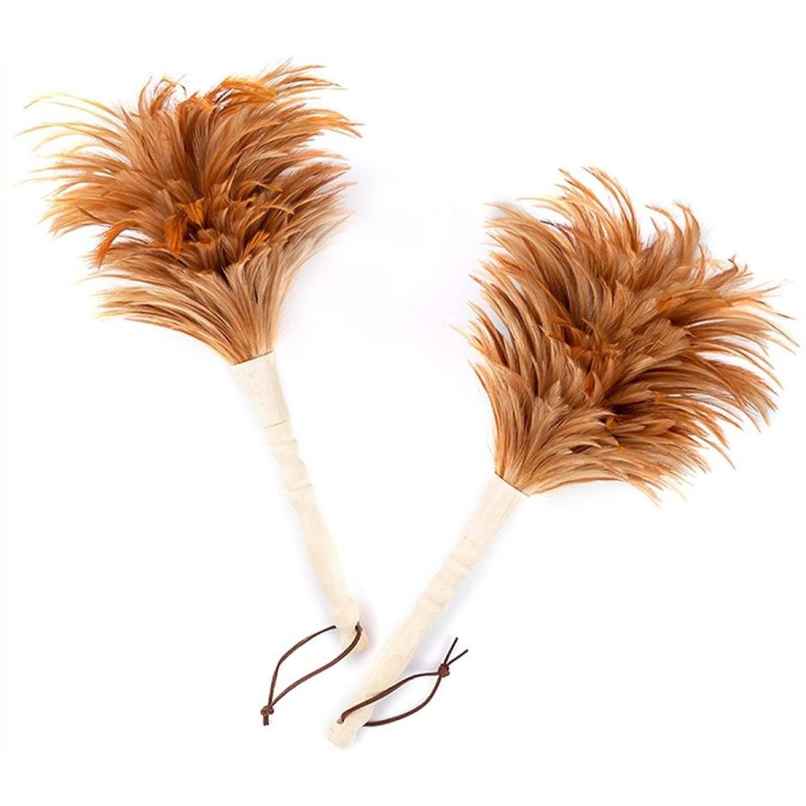 幸せなふたりに贈る結婚祝い 羽ぼうき 羽のクリーニングブラシ ダストクリーニングツール クリーニングブラシ ダストとほうき用のダスターブラシ Color 1pcs その他掃除用具